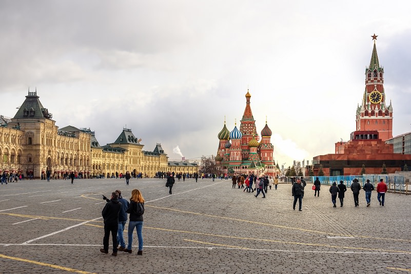 میدان سرخ مسکو - روسیه