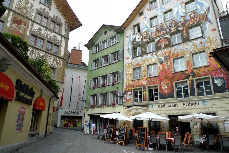 جاذبه های گردشگری لوسرن سوئیس