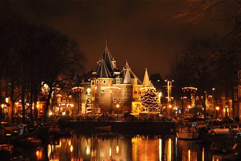کریسمس در آمستردام هلند