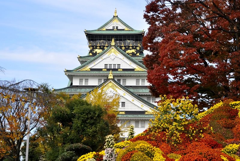 قلعه اوزاکا در ژاپن