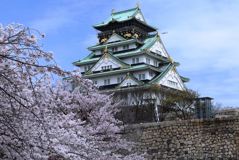 قلعه اوزاکا در ژاپن