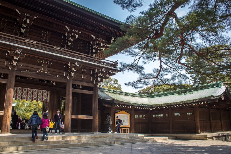معبد میجی ژاپن