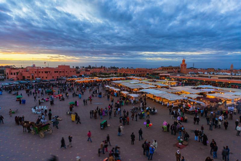 میدان جامع الفنا مراکش