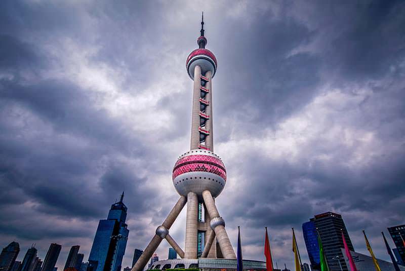 برج تلویزیون شانگهای