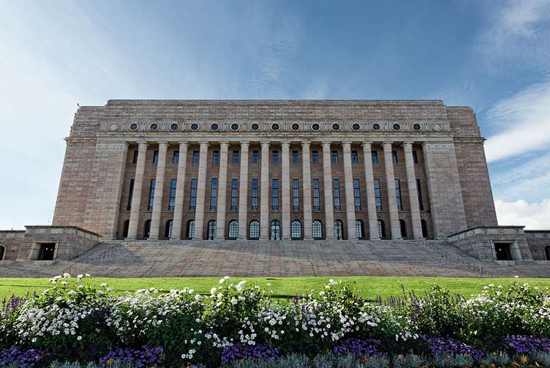 ساختمان پارلمان هلسینکی | فنلاند