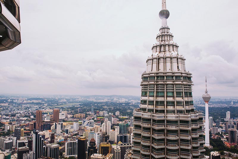برج های پتروناس در مالزی