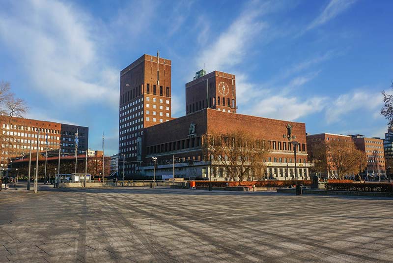 ساختمان شهرداری اسلو - نروژ
