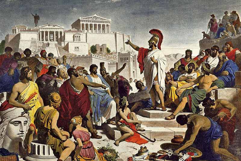 دموکراسی در یونان باستان 