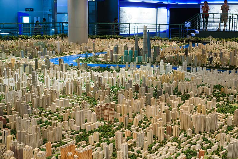 مرکز نمایشگاهی طراحی شهری در شانگهای