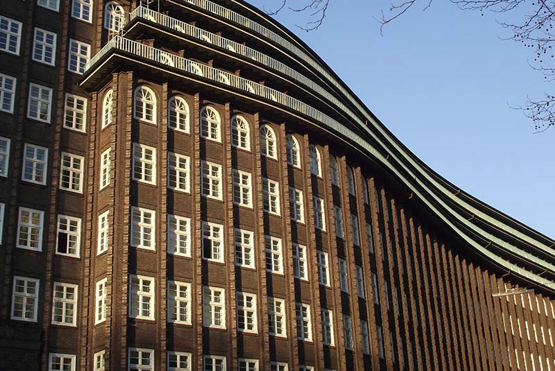 ساختمان چیلی هاوس در هامبورگ