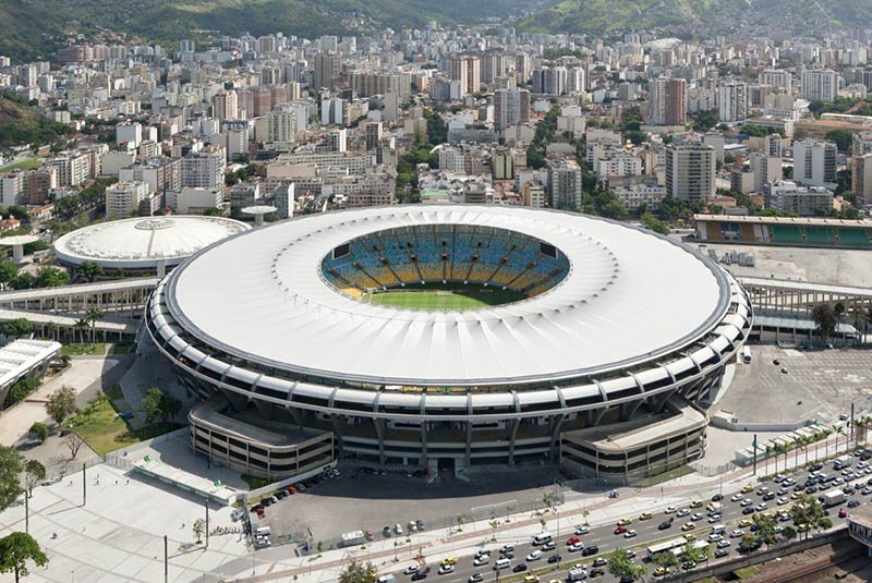 استادیوم ماراکانا در ریو در برزیل