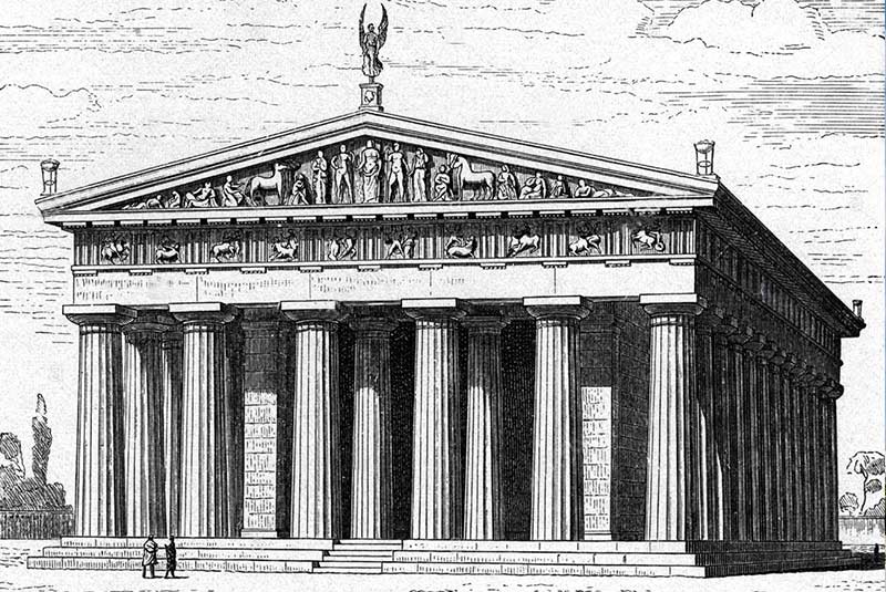 معبد زئوس در آتن یونان