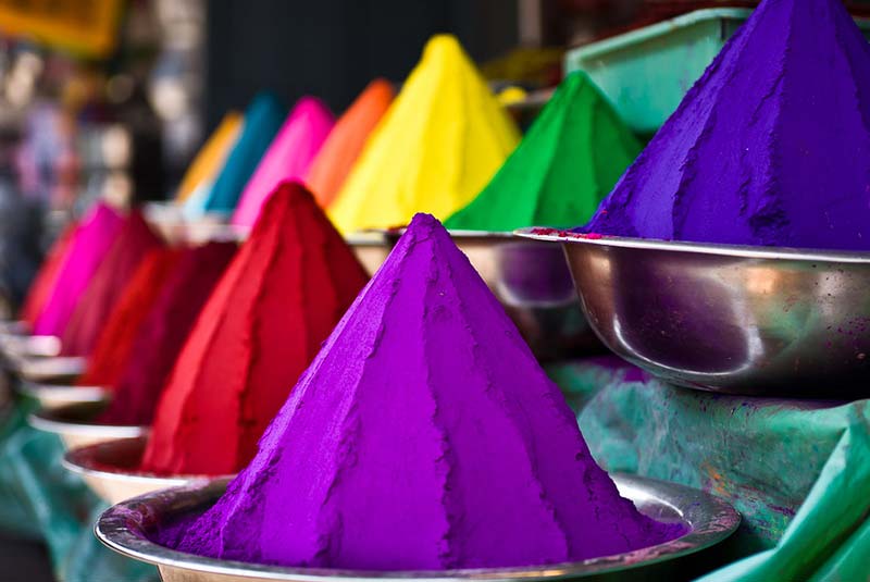 فستیوال رنگ هولی در هند