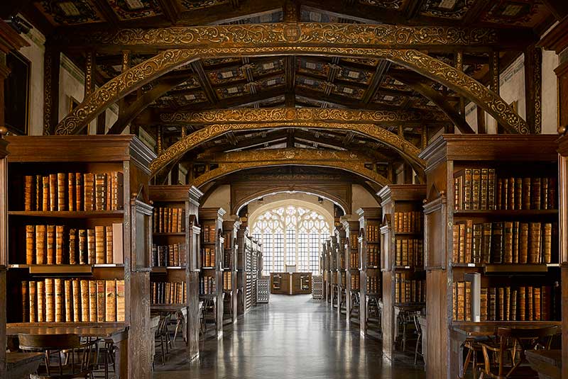 کتابخانه بادلین در آکسفورد