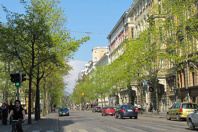 خیابان های هلسینکی