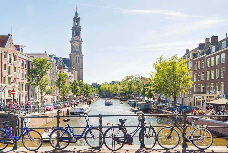 دوچرخه در آمستردام