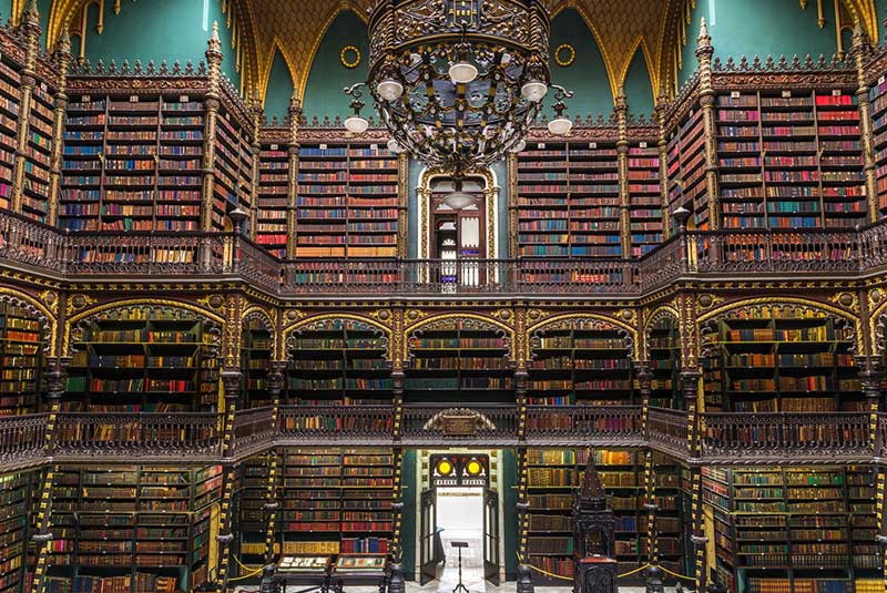 المكتبة البرتغالية الملكية في ريو دجنيرو