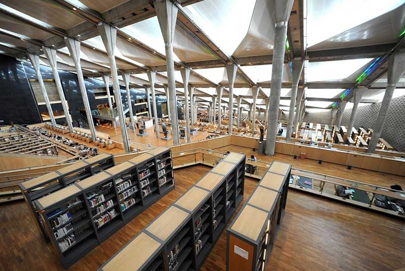 کتابخانه اسکندریه در مصر