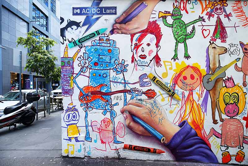 هنر خیابانی ملبورن