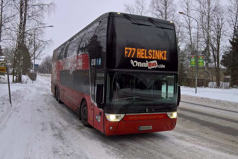 اتوبوس های فنلاند
