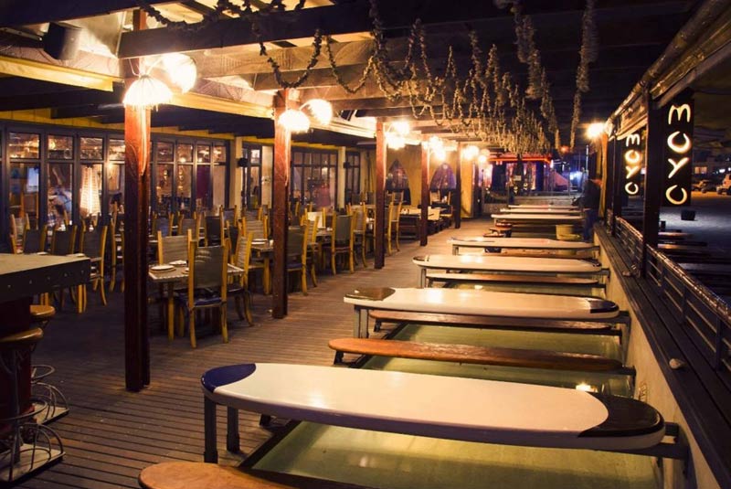 رستوران های کیپ تاون با چشم انداز اقیانوس