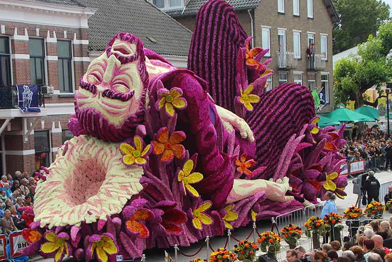 فستیوال رژه گل های هلند