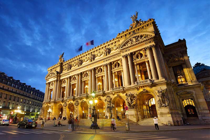 اپرا در شب - پاریس