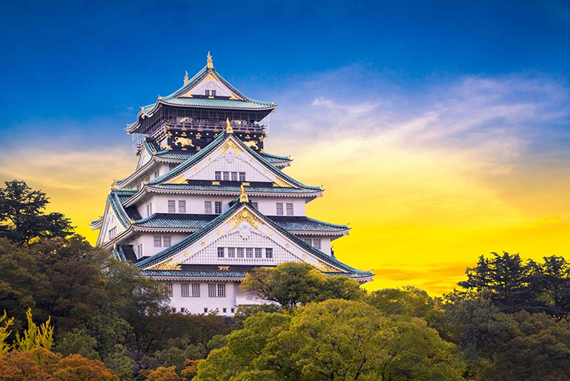 قلعه اوزاکا - ژاپن