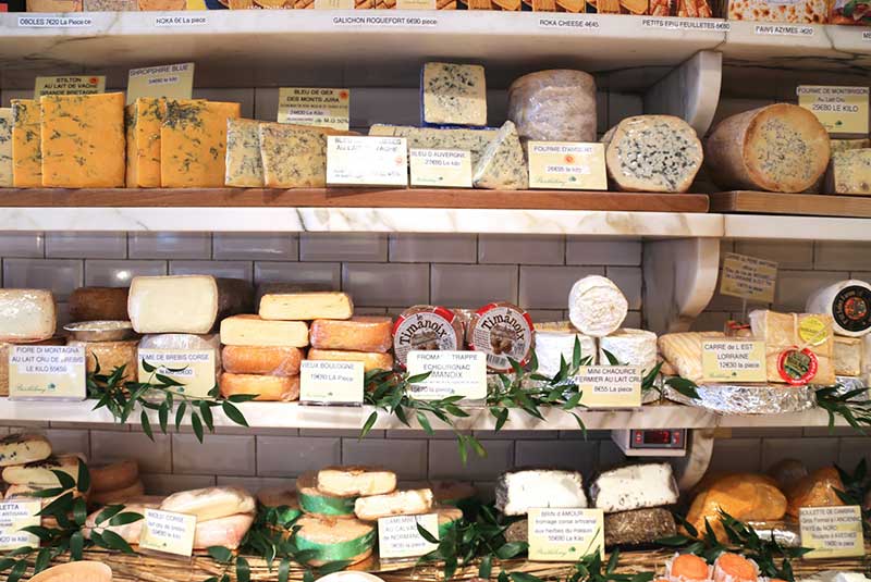 خرید پنیر خوب در پاریس