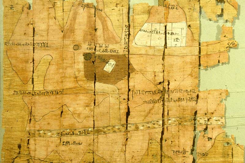 نقشه پاپیروسی تورین
