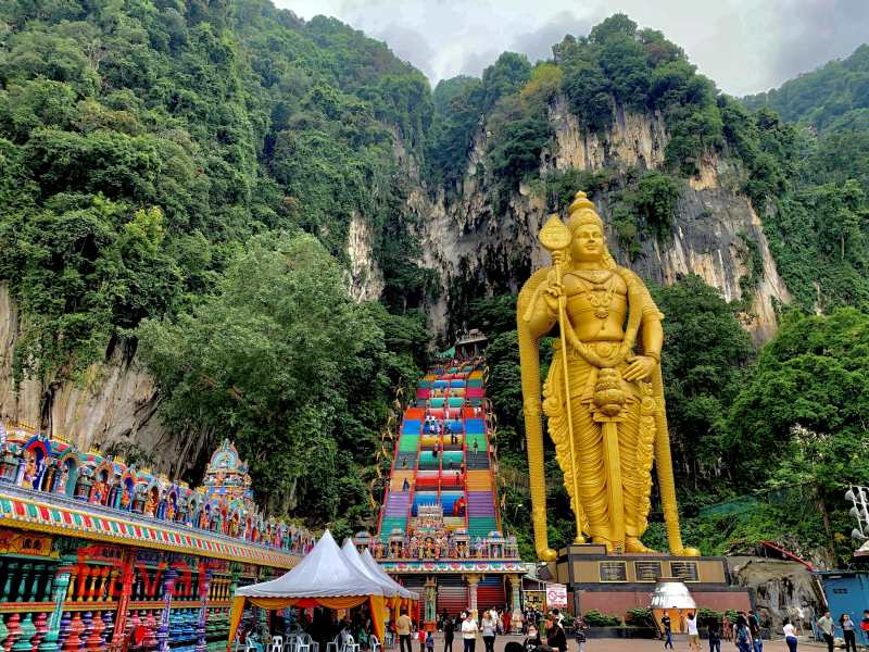 غار باتو (Batu Caves) از جاهای دیدنی کوالالامپور