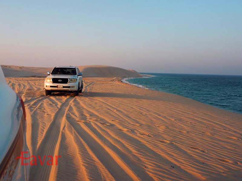 صحرا در کنار دریا از حقایق جالب قطر
