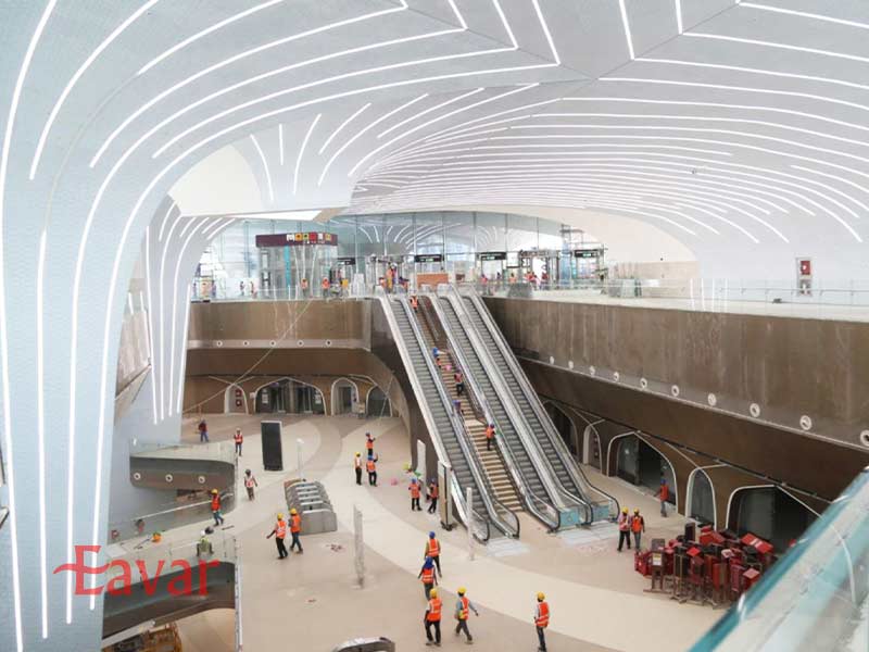مترو دوحه حمل و نقل عمومی قطر