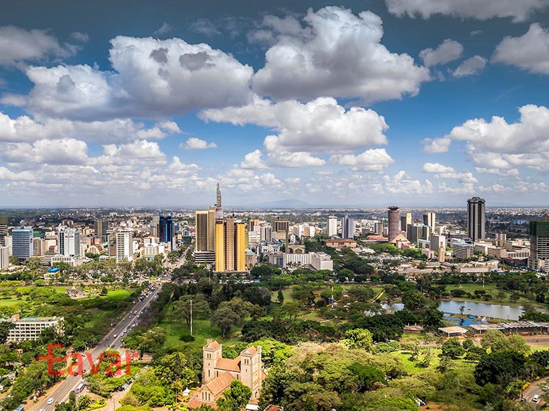 شهر نایروبی پایتخت کنیا - ایوار