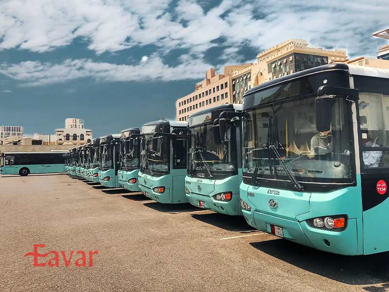 اتوبوس‌ های بین شهری در حمل و نقل عمومی قطر