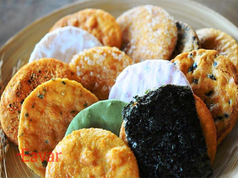 میان‌وعده کلاسیک ژاپن سِنبی (senbei)