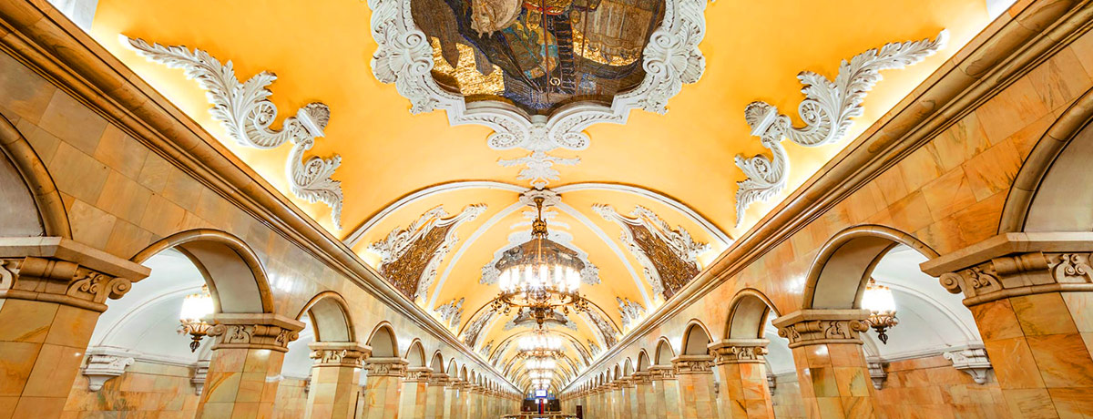 زیباترین ایستگاه های مترو مسکو | راهنمای بازدید + فیلم - ایوار