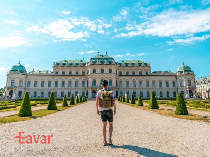 کاخ شون برون از دیدنی های وین اتریش