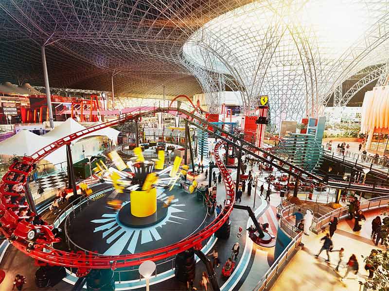 بخش های مختلف فراری پارک