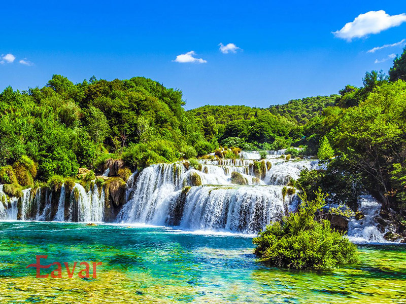 پارک ملی کرکا از جاذبه های گردشگری کرواسی