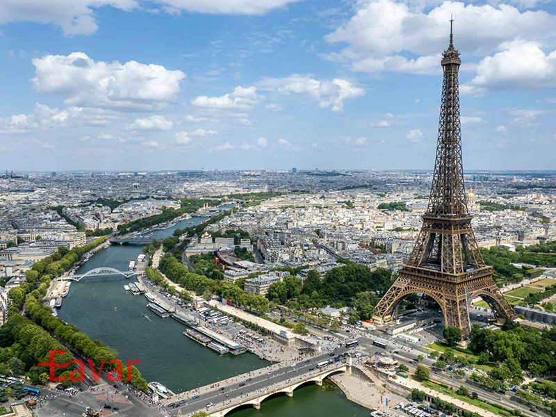 شهر پاریس در فرانسه