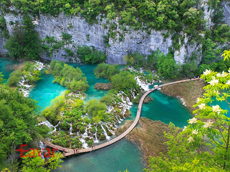 پارک ملی دریاچه های پلیت ویتسه از دیدنی های کرواسی