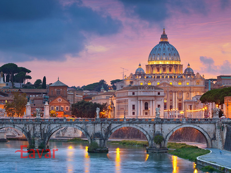 شهر رم در ایتالیا از بزرگ ترین شهرهای اروپا