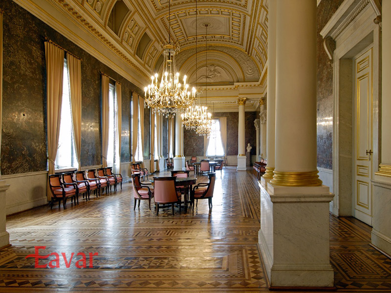 فضای داخلی کاخ سلطنتی بروکسل