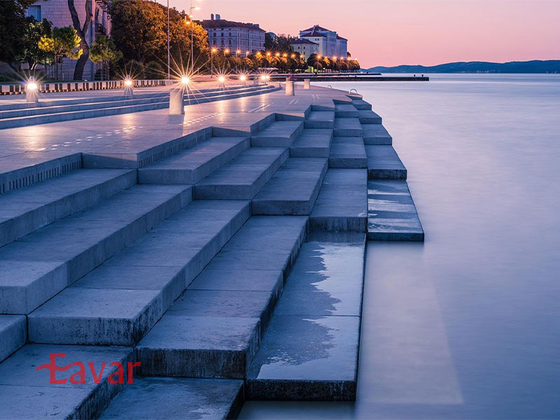 ارگ دریایی زادار از جاذبه های کرواسی