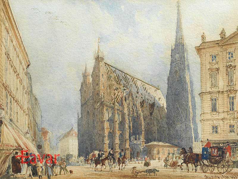 نقاشی تاریخی از وین