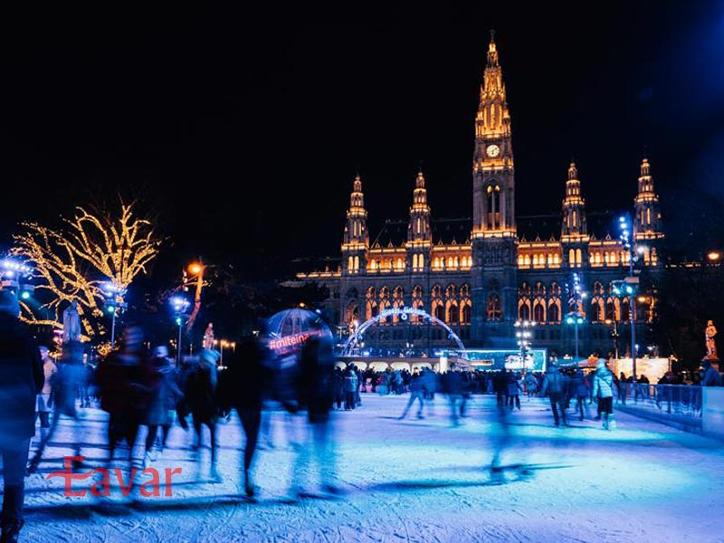 وین در زمستان