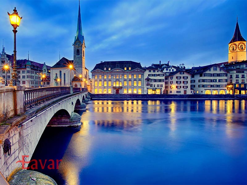 زوریخ در شب