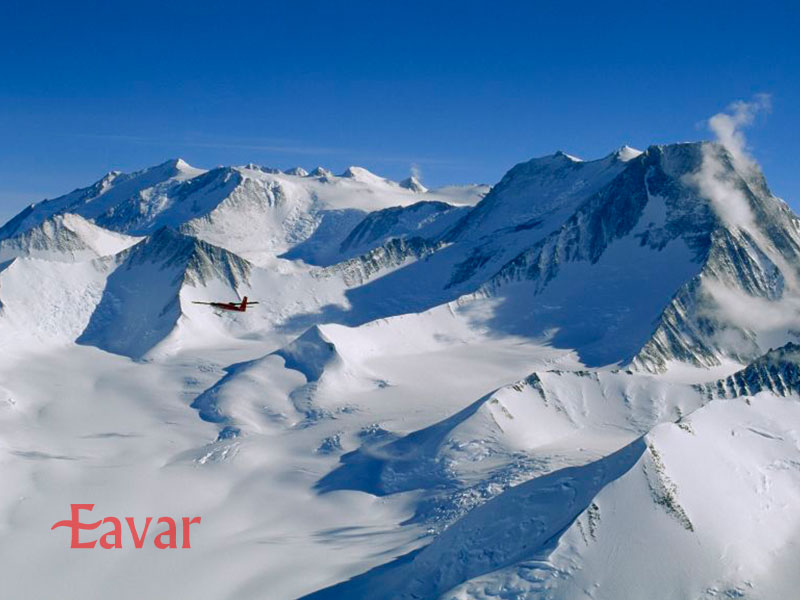 کوه وینسون در قطب جنوب