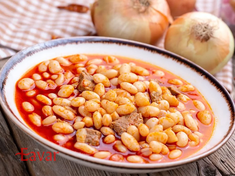 کورو فاصولیه از خوراک های سنتی ترکیه